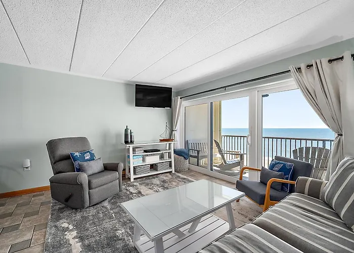 Ocean Front 1 Bedroom With Outdoor Pool In Sandpiper Dunes! *