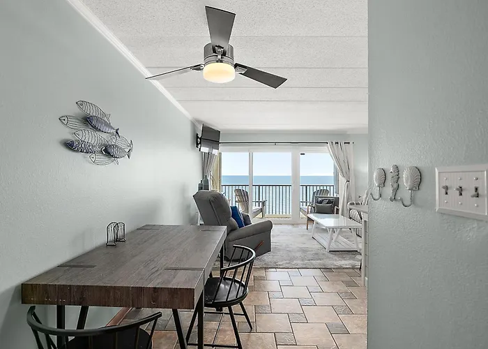 Ocean Front 1 Bedroom With Outdoor Pool In Sandpiper Dunes! Ferienhaus *
